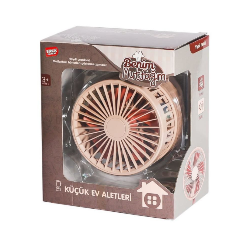 BRL.PILLI ISIKLI SESLI VANTILATOR 79870