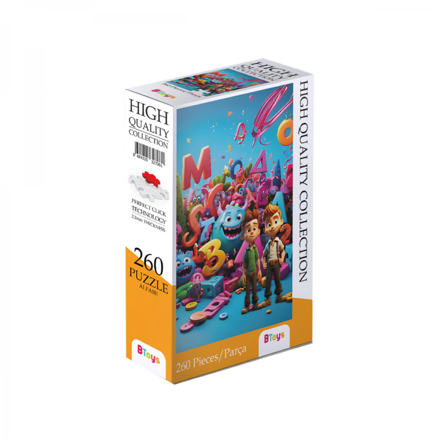 BTOYS.ALFABE 260 PRC.PUZZLE 32706 (9072)