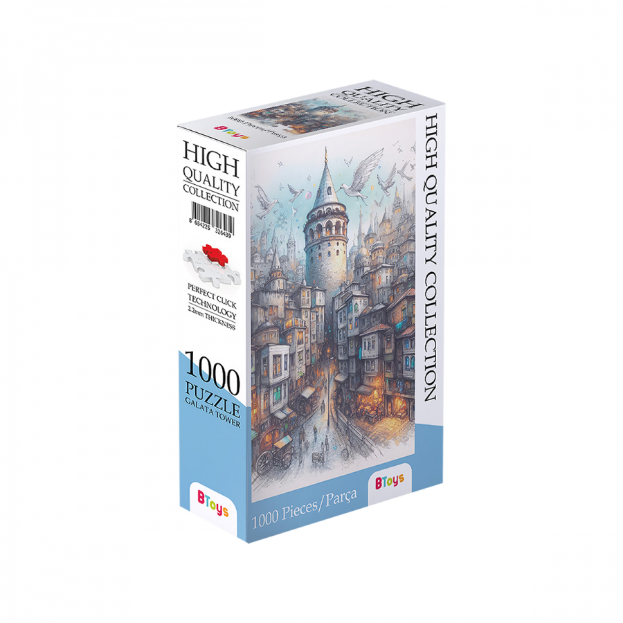 BTOYS.GALATA TOWER 1000 PRC.PUZZLE 32643 (9000)