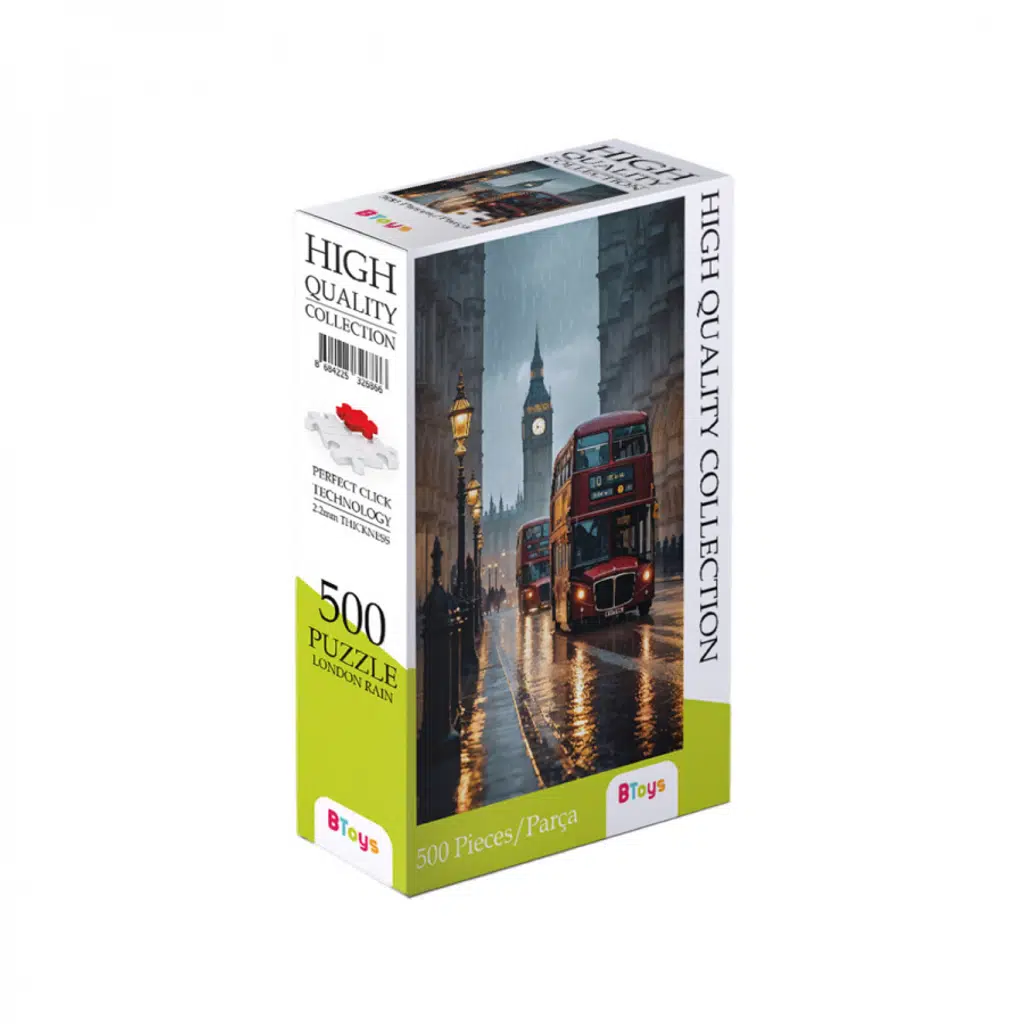 BTOYS.LONDON RAIN 500 PRC.PUZZLE 32686 (9043)
