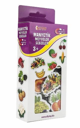 BTOYS.MANYETIK SEBZELER MEYVELER 32611
