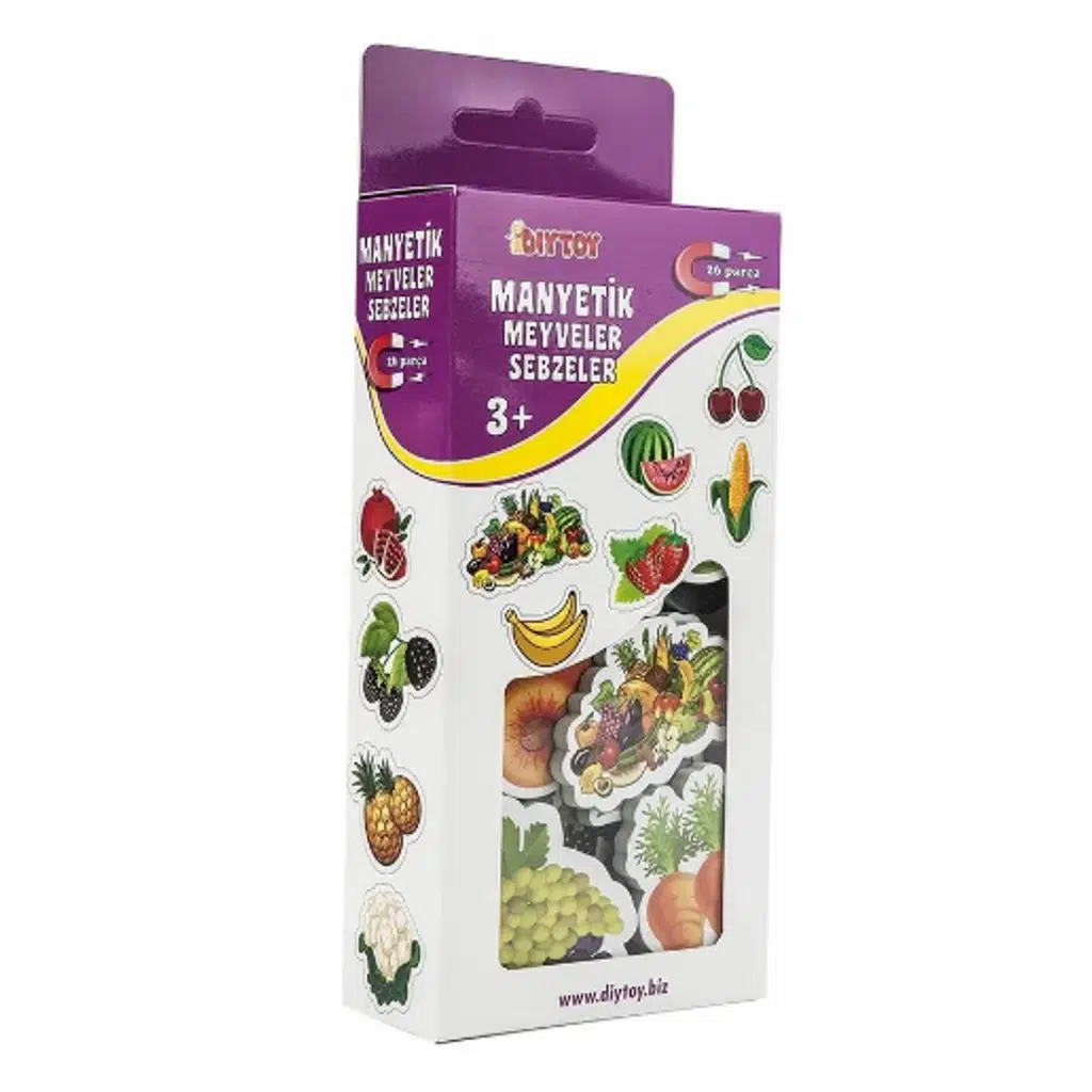 BTOYS.MANYETIK SEBZELER MEYVELER 32611 (5035)