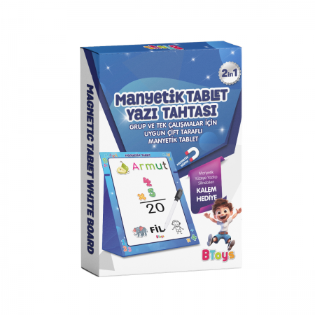 BTOYS.MANYETIK TABLET ERKEK 32609 (BT-05033)