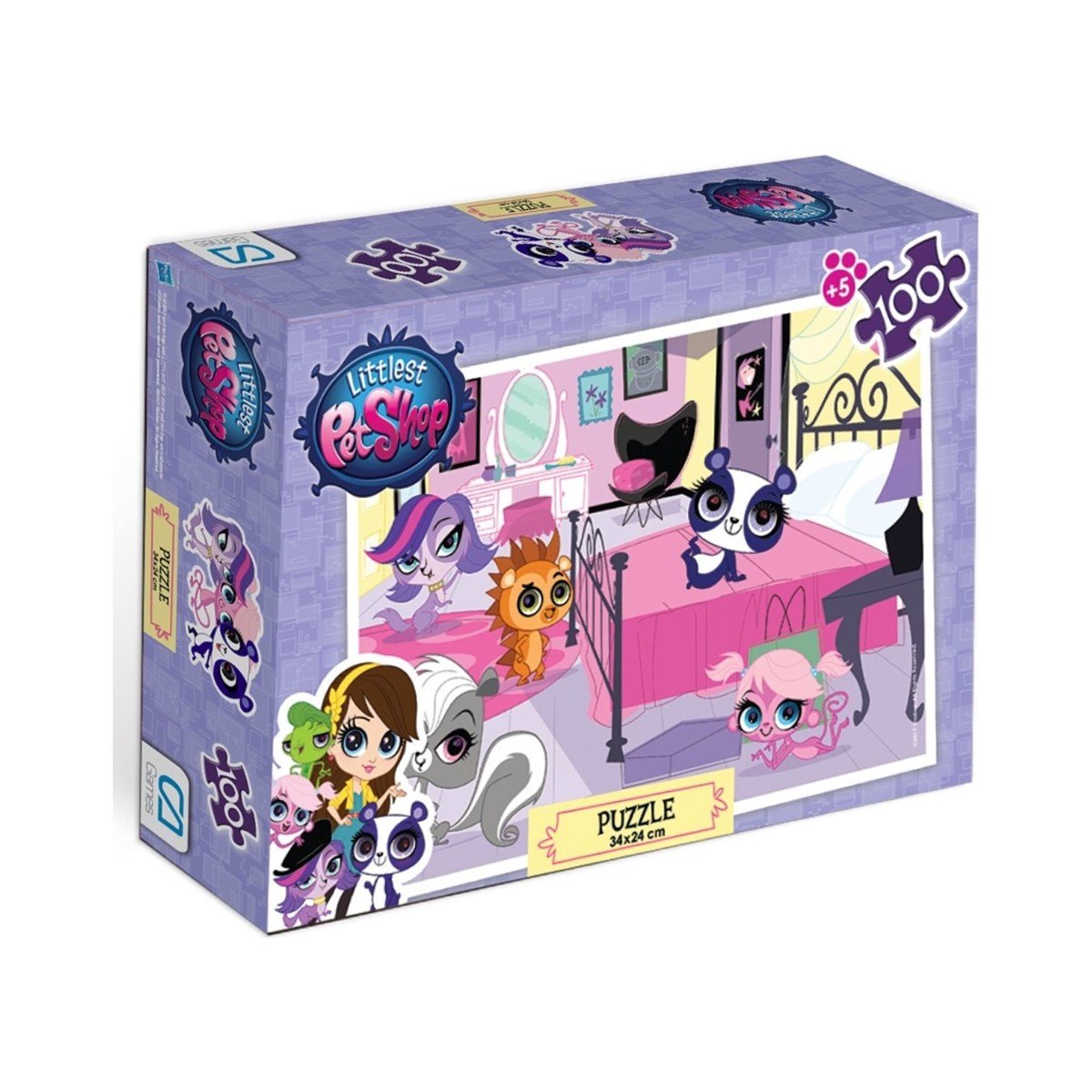 CA.100 PARCA PUZZLE LISANSLI KARMA