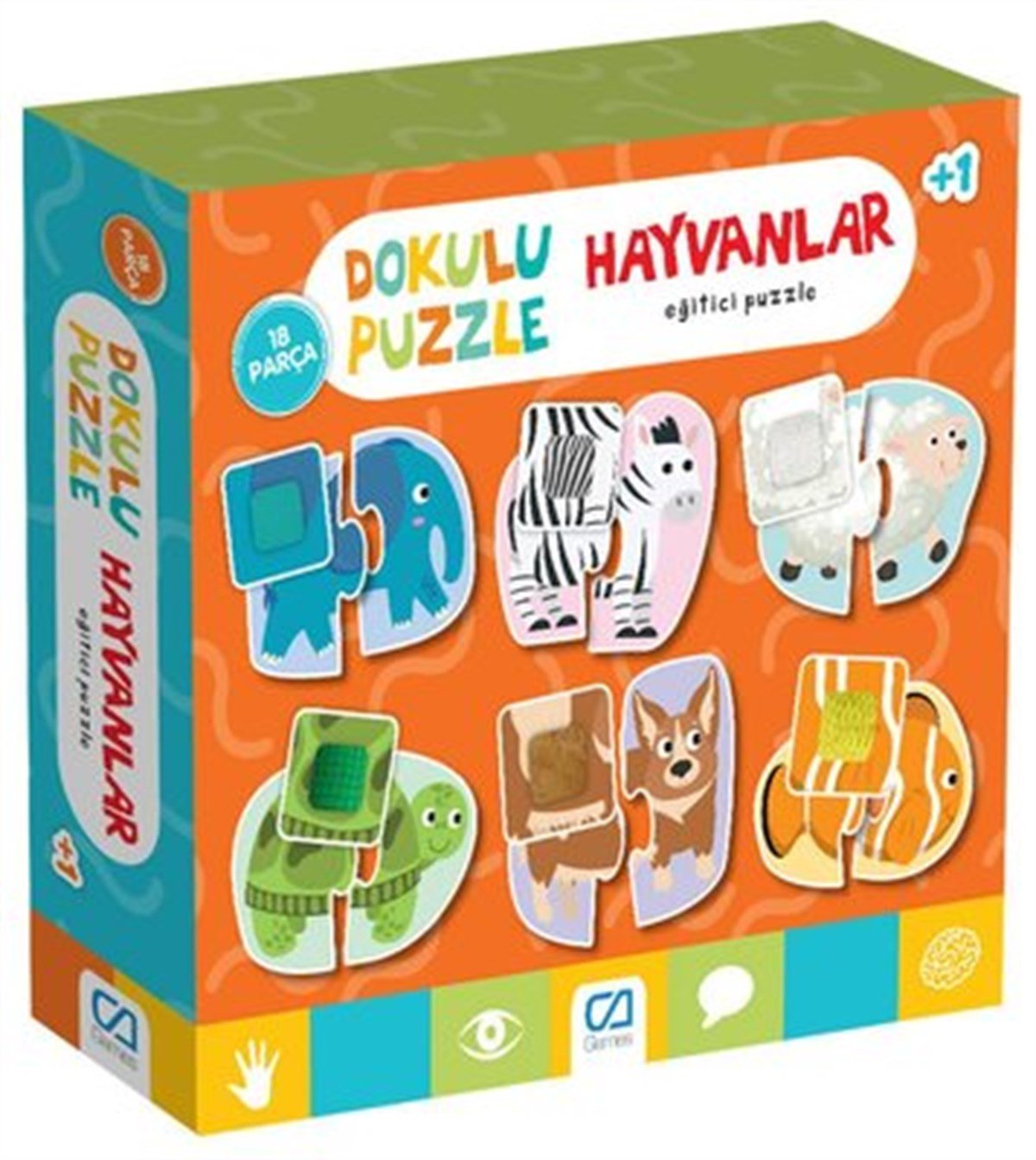 CA.18 PARCA PUZZLE DOKULU HAYVANLAR 04282 (5126)