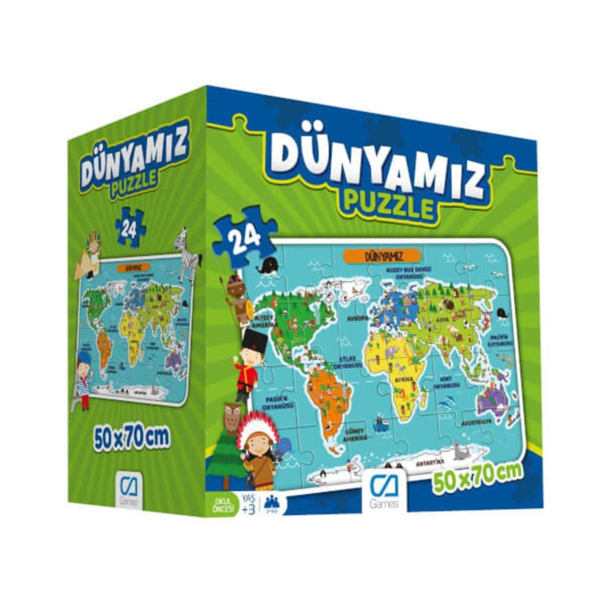 CA.24 PARCA PUZZLE EGITICI DUNYAMIZ 04039 (5025)
