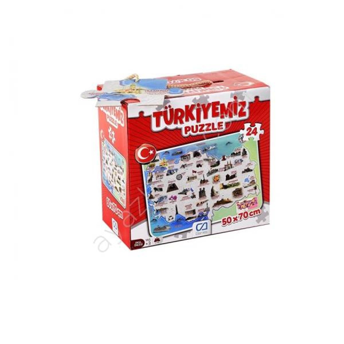 CA.24 PARCA PUZZLE EGITICI TURKIYEMIZ 04009