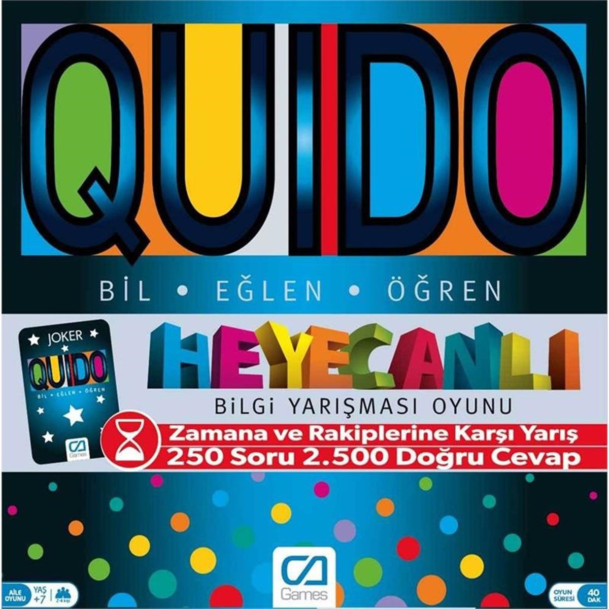 CA.EGITICI QUIDO BOARD GAME 04069 (5046)