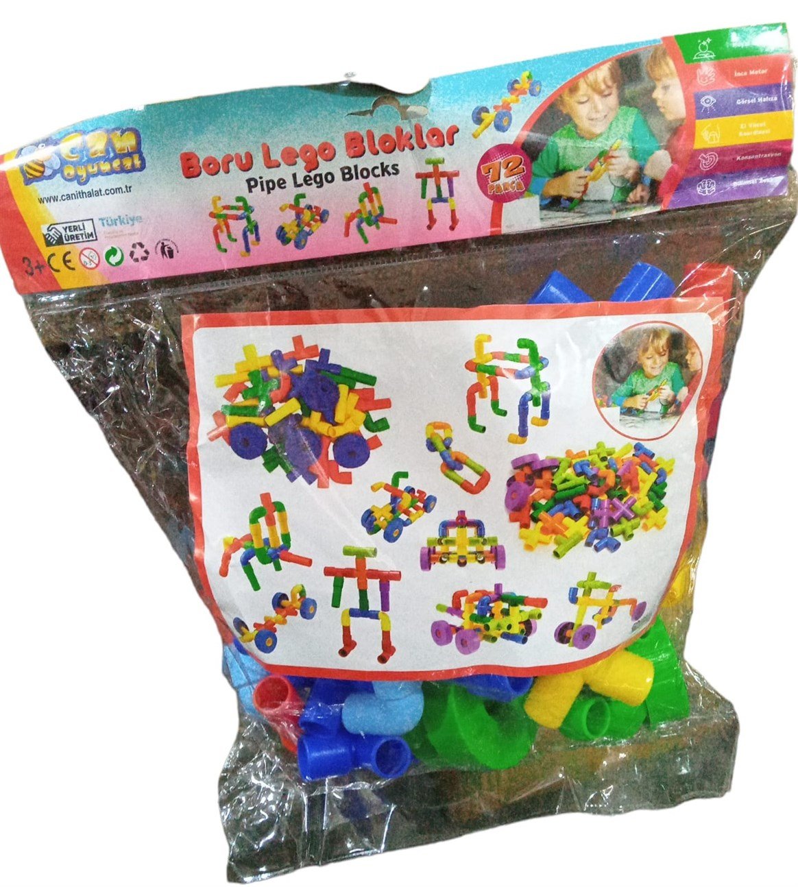 CANY.POSETTE BORU LEGO 72 PRC.31025 (HC1025)