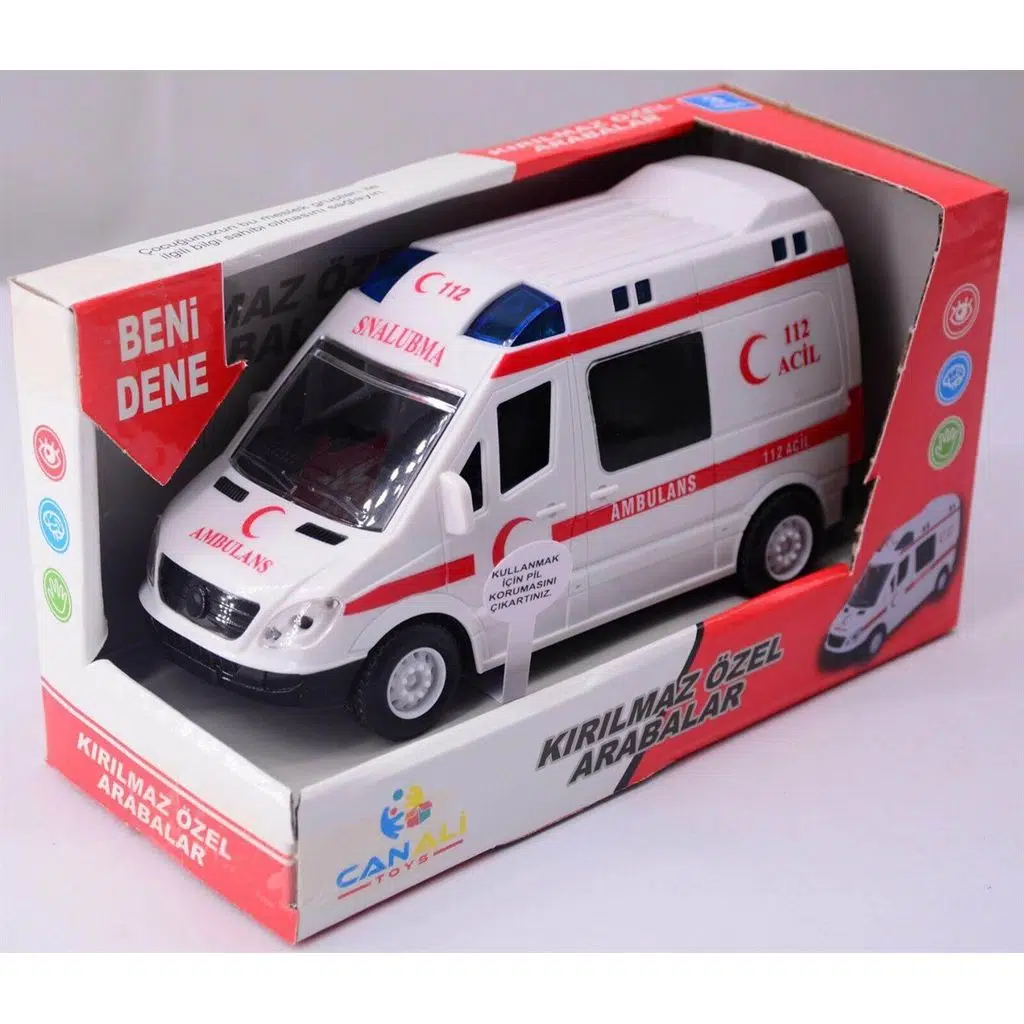 CAT.ISIKLI SESLI PILLI AMBULANS 23314 (CNL-9999)