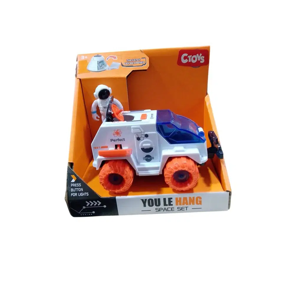 CRN.ISIKLI VE PILLI FIGURLU UZAY ARACI 00622 (261-3)