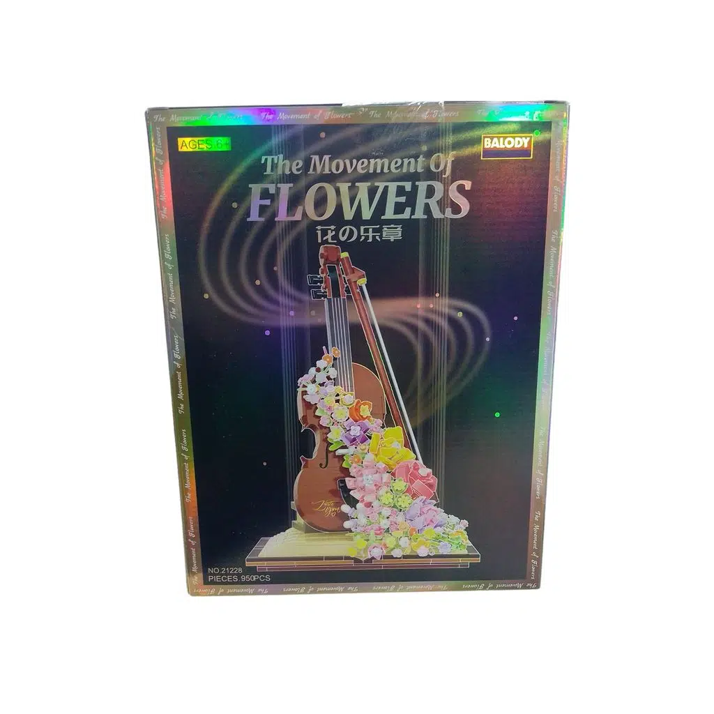 CTOYS.CICEKLI KEMAN BLOKLAR 68110 (21228)