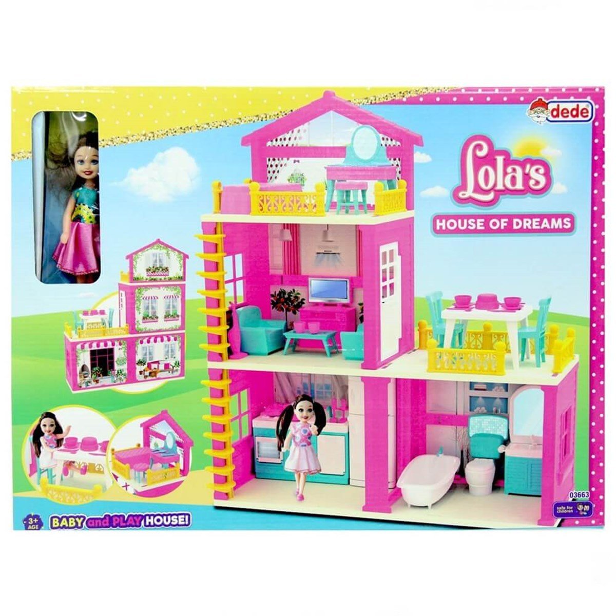 DD.LOLA NIN 3 KATLI DUSLER EVI 03663