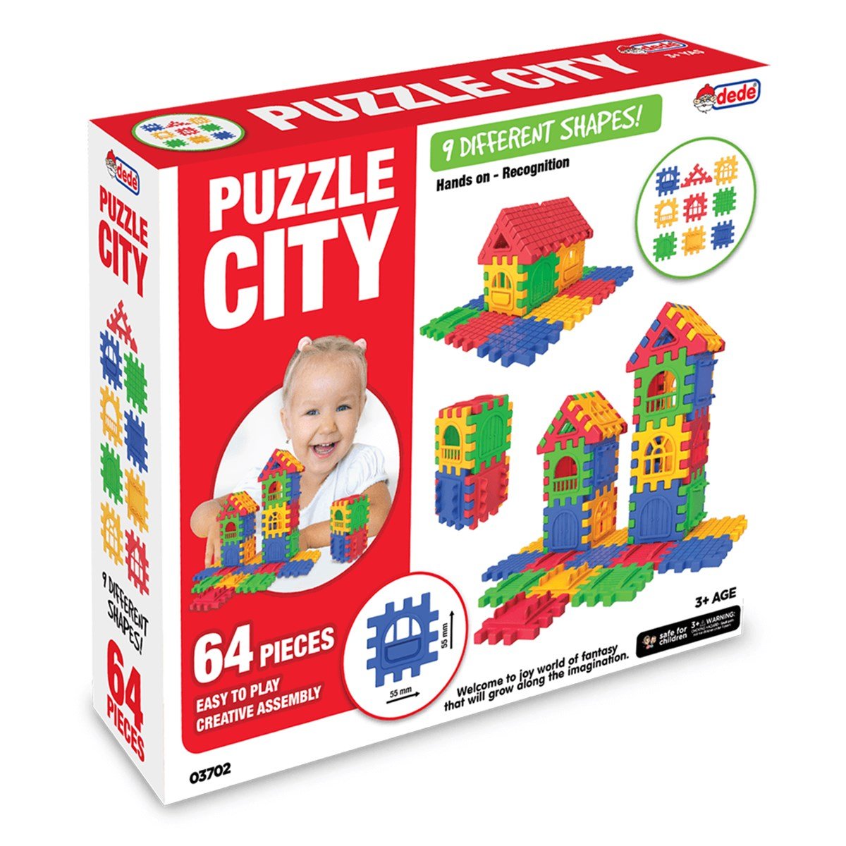 DD.PUZZLE CITY 64 PRC 03702