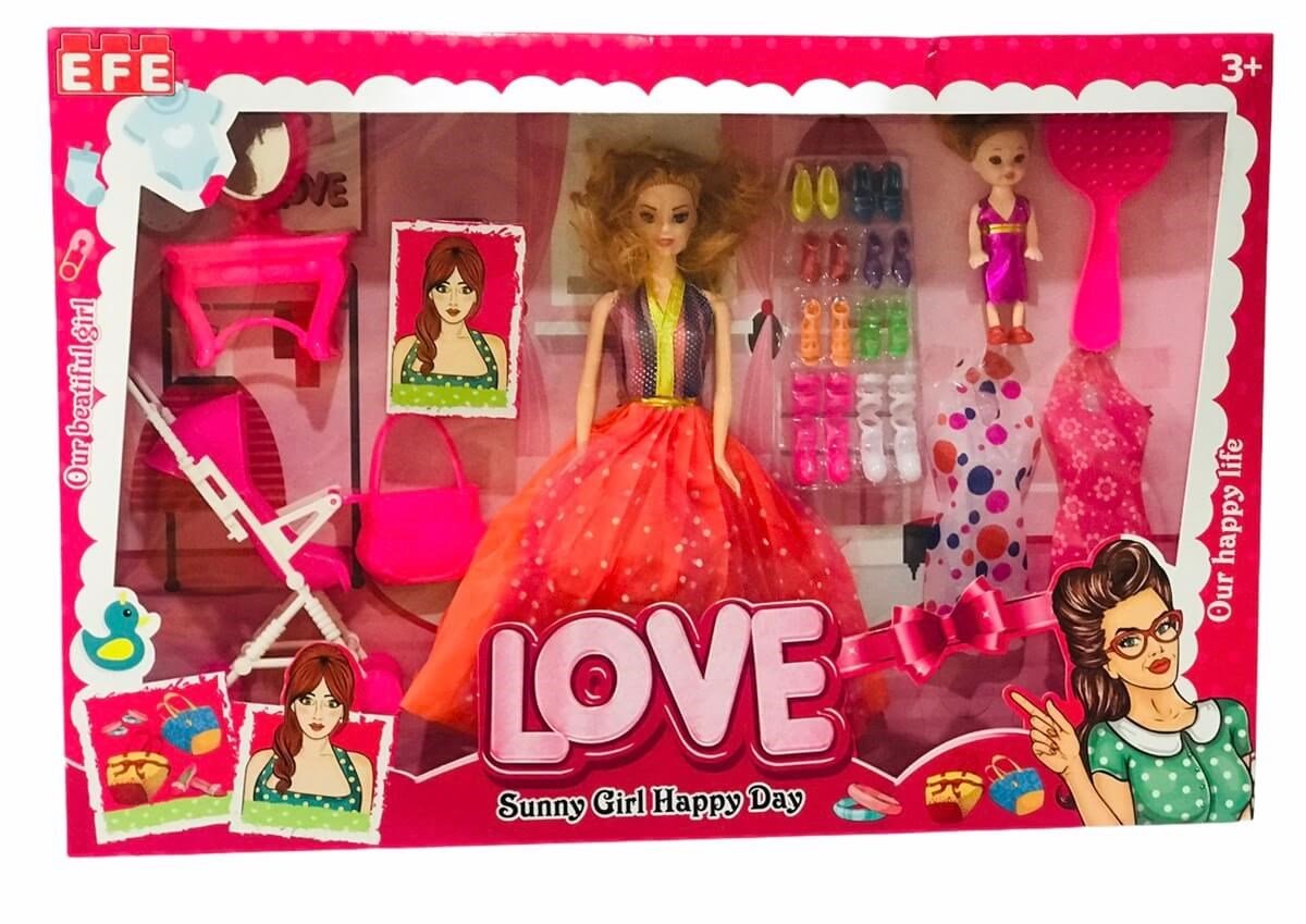 EFE.PUSETLI AKSESUARLI LOVE BEBEK 90281 (281)