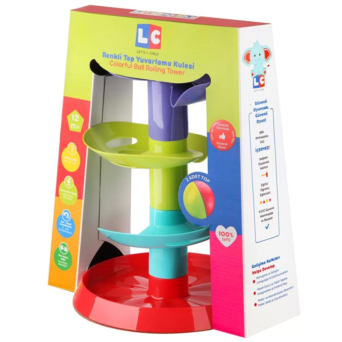 ENFA.LC RENKLI TOP YUVARLAMA KULESI 30956