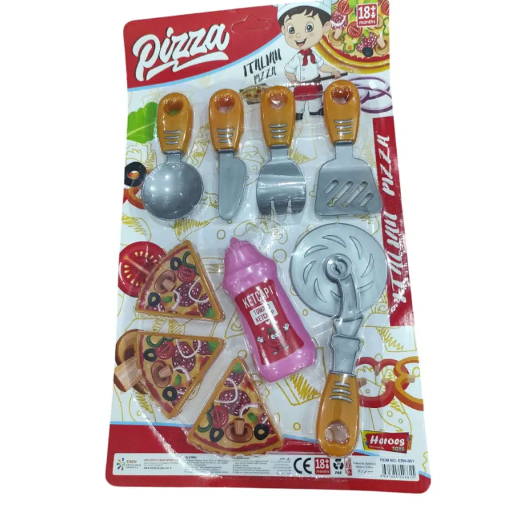 EREN.HEROES TOYS KUCUK PIZZA SETI 54861 (861)