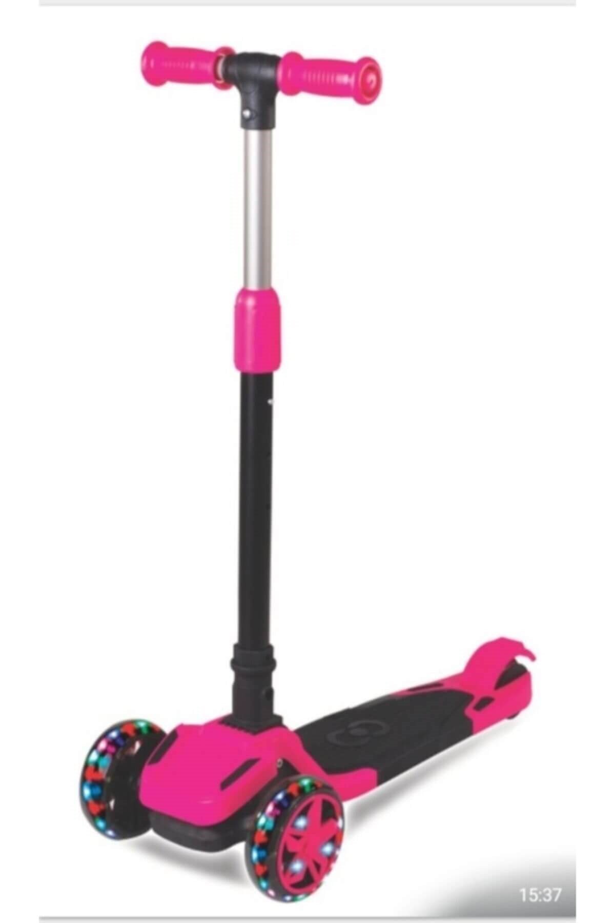 FRK.COOL WHEELS TULPAR ISIKLI SCOOTER KATLANIR PEMBE 75934(FR59342
