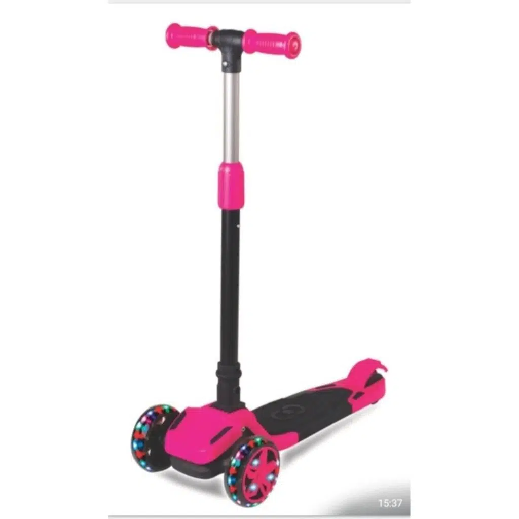 FRK.COOL WHEELS TULPAR ISIKLI SCOOTER KATLANIR PEMBE 75934(FR59342