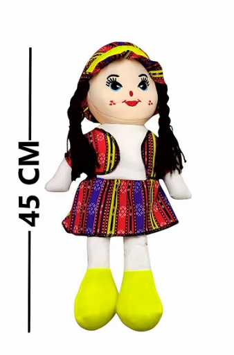 FSTK.45 CM YORESEL KIYAFETLI BEZ BEBEK 75540