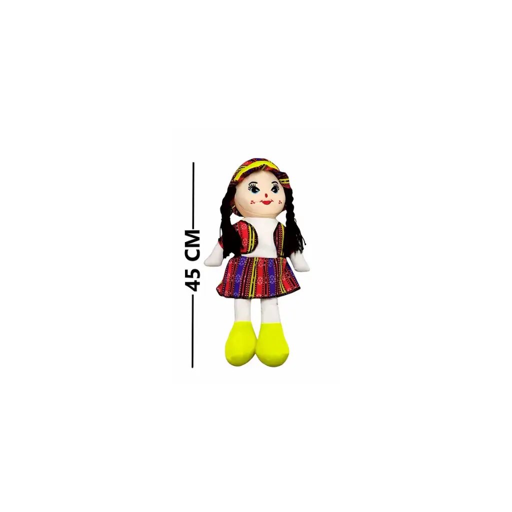 FSTK.45 CM YORESEL KIYAFETLI BEZ BEBEK 75540
