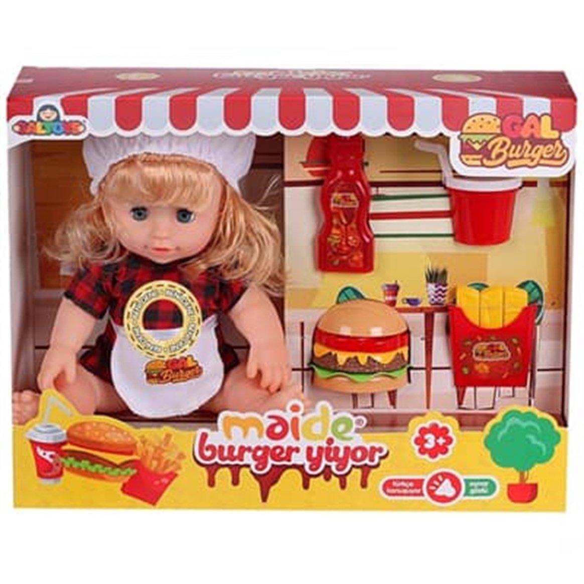 GALT.MAIDE BEBEK BURGER 04204 (GLT1105)