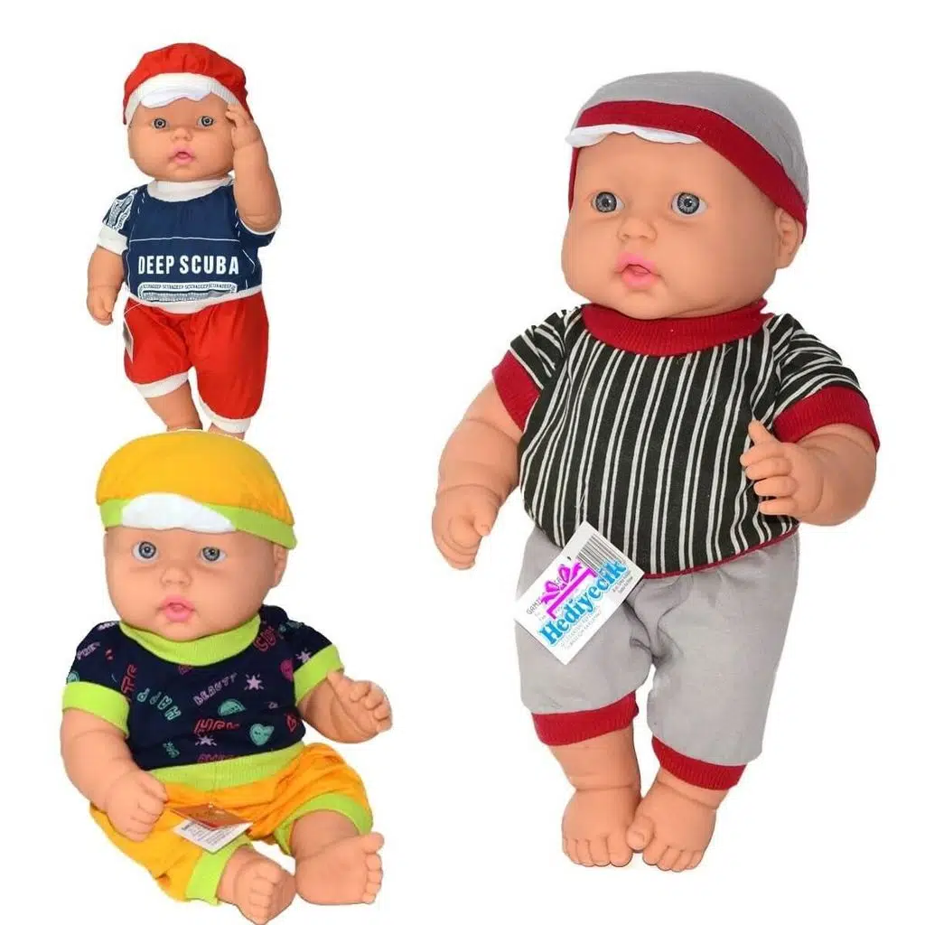 GAMZ.40 CM TURKCE KONUSAN TOMBUL ERKEK BEBEK 05725