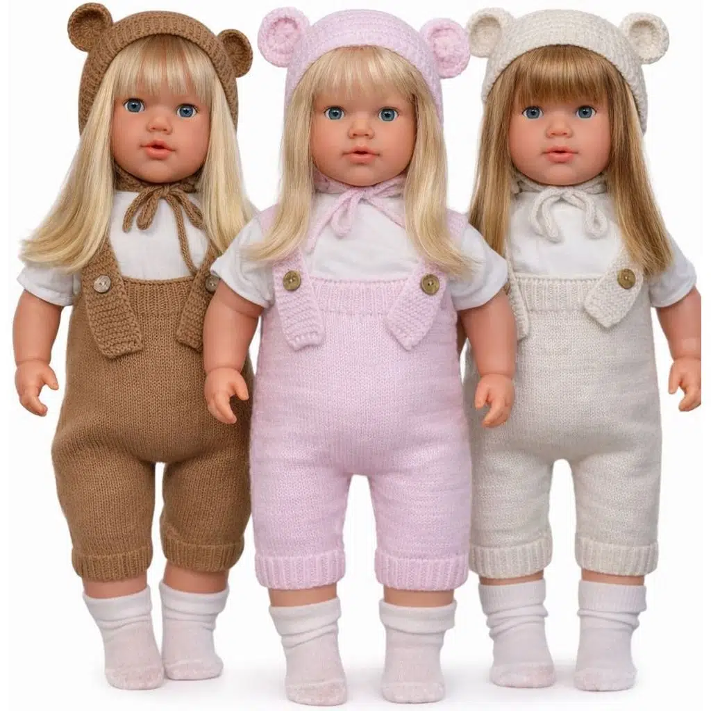 GAMZ.POSETTE 60 CM TRIKOLU TULUMLU SACLI BEBEK 05521 