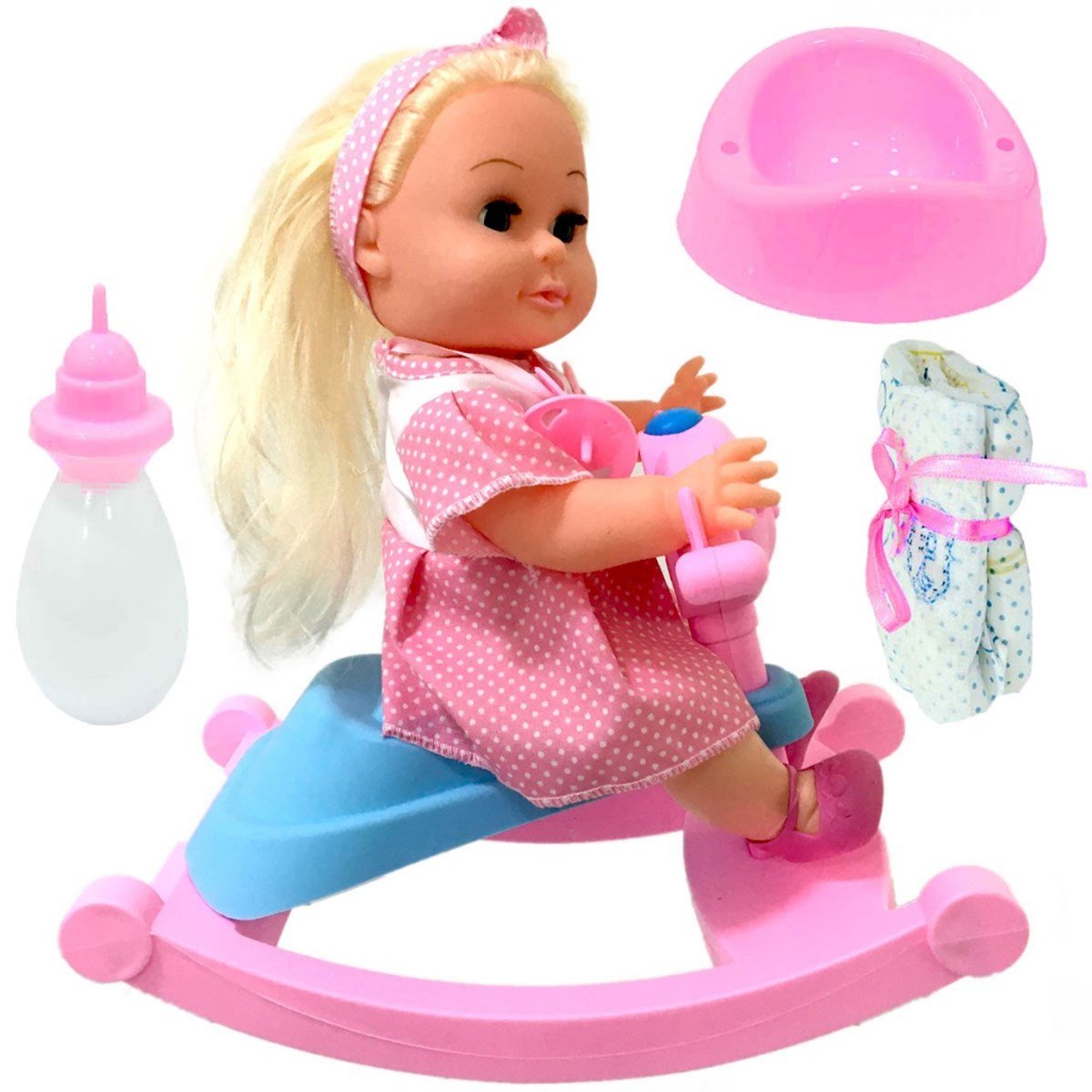 GLO.ROZA PANDA SALINCAKLI BEBEK 10011 (GL100118)