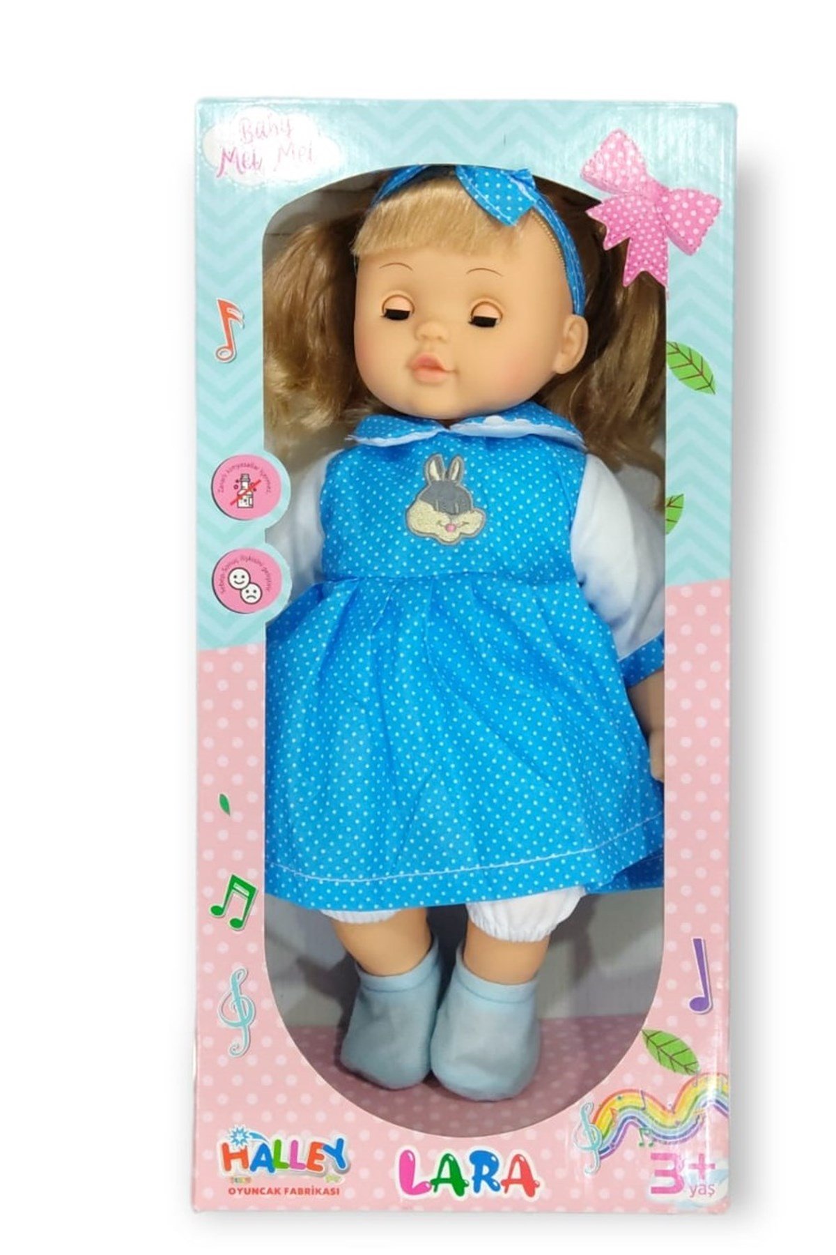HLY.40 CM LARA BEBEK KUTULU 62001