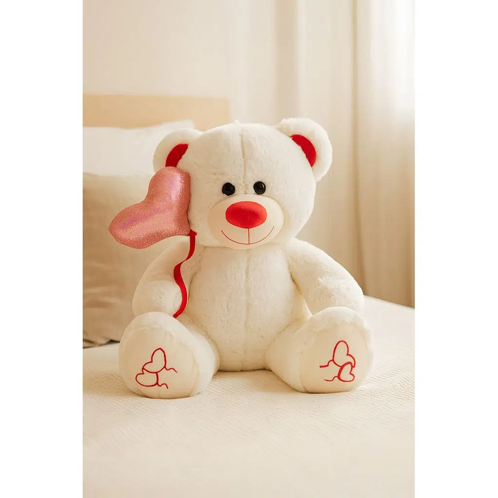 HLY.50 CM KALPLI BALONLU AYI 62198