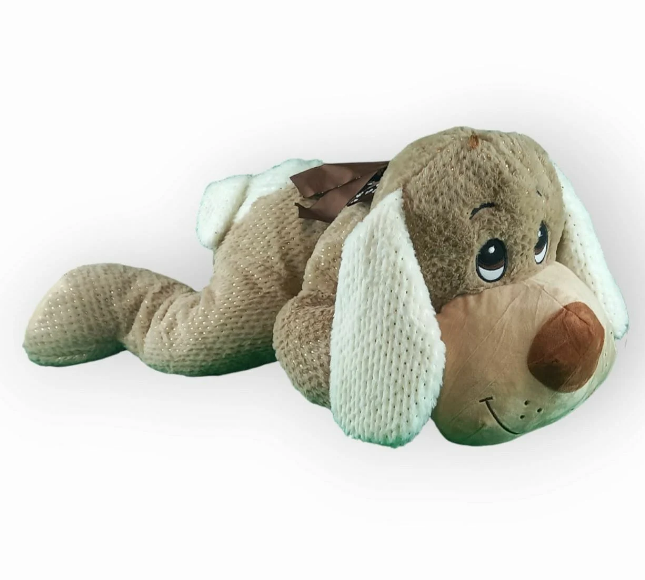 HLY.60 CM PARLAK KUMAS YATAN KOPEK 62773 (63036)