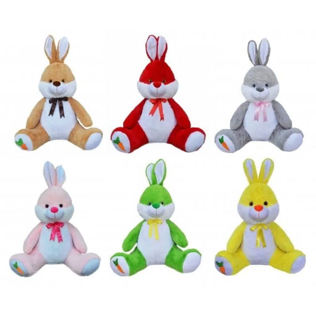 HLY.60 CM RENKLI TAVSANLAR 62155 (62884A)