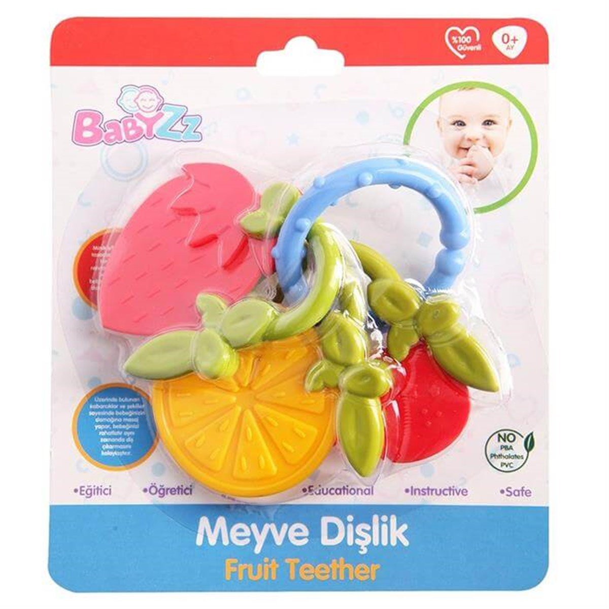KANZ.RENKLI MEYVE DISLIK 30302