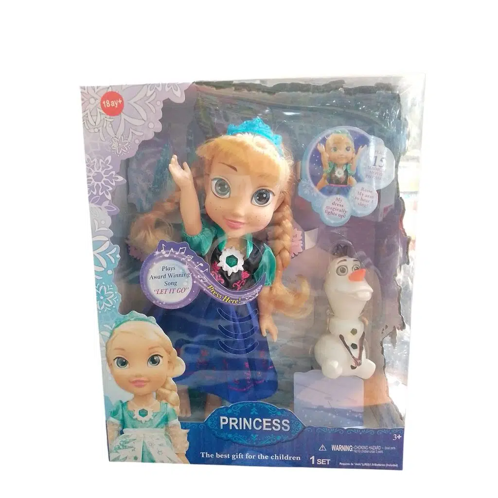 KARS.PILLI ISIKLI SESLIPRINCESS BEBEK 50567