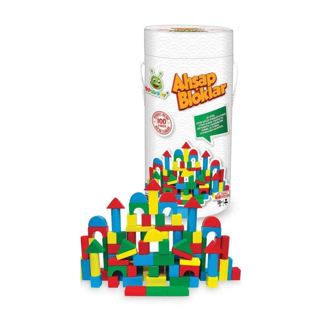 KARS.WOODOY 100 PARCA KUCUK BLOKLAR 50016 (KR 0162)