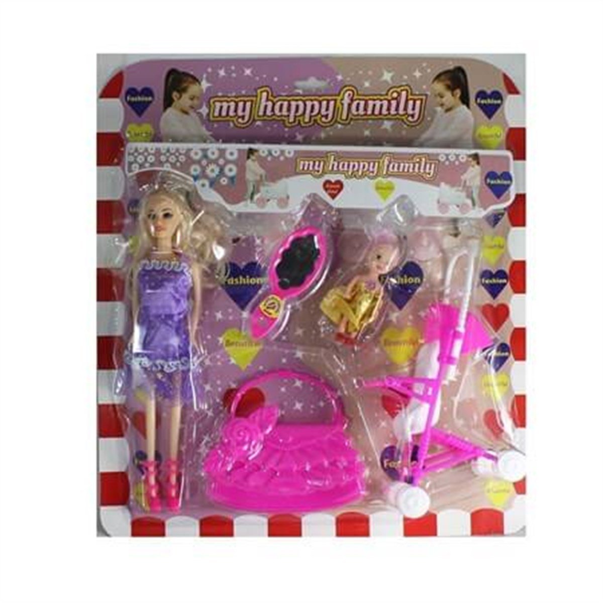 KEMB.MY HAPPY FAMILY KART.BEBEK SETI 91022 (022)