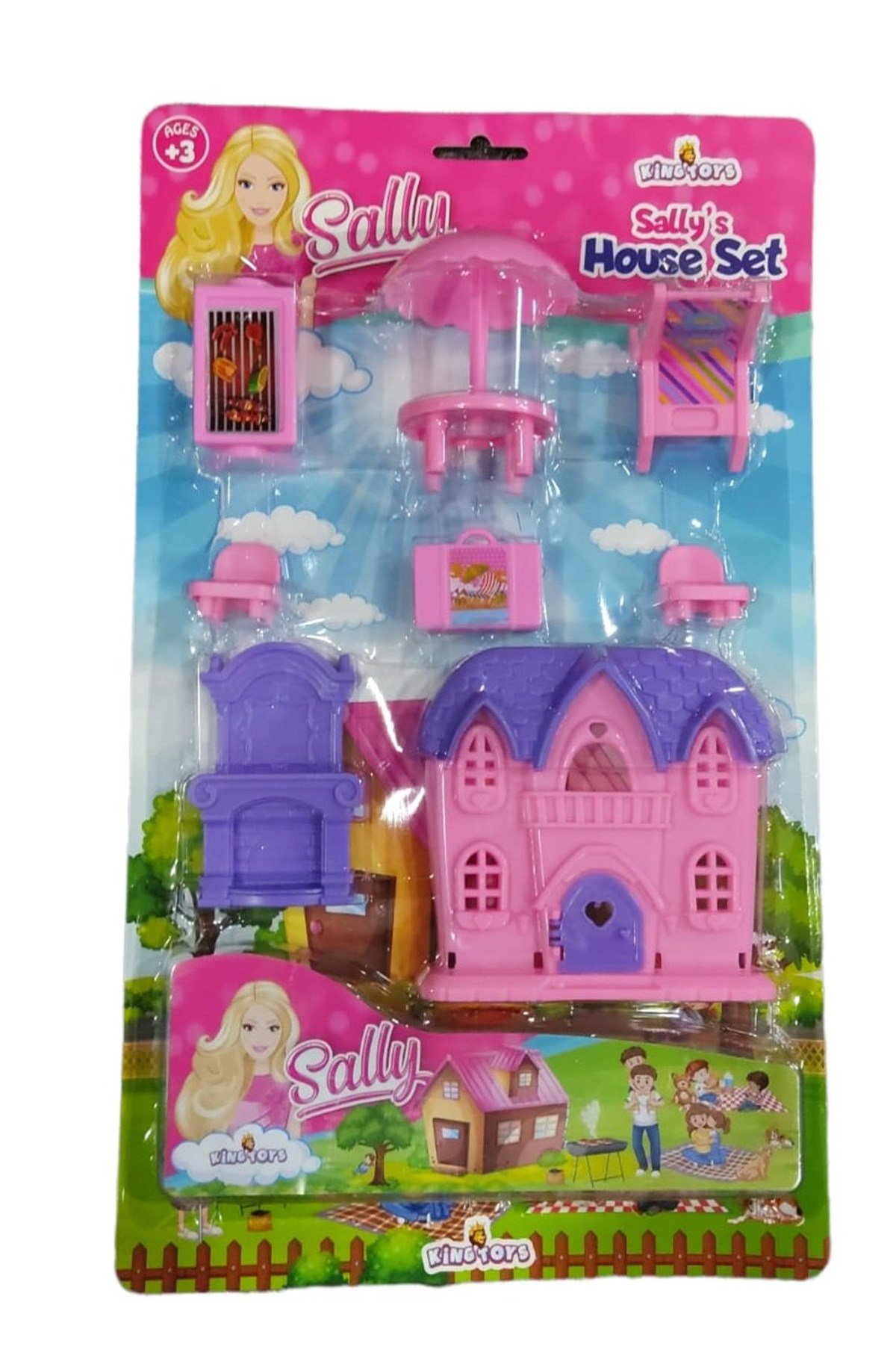 KING.KARTELADA SALLY HOUSE SET 51073 (ENG-1073)