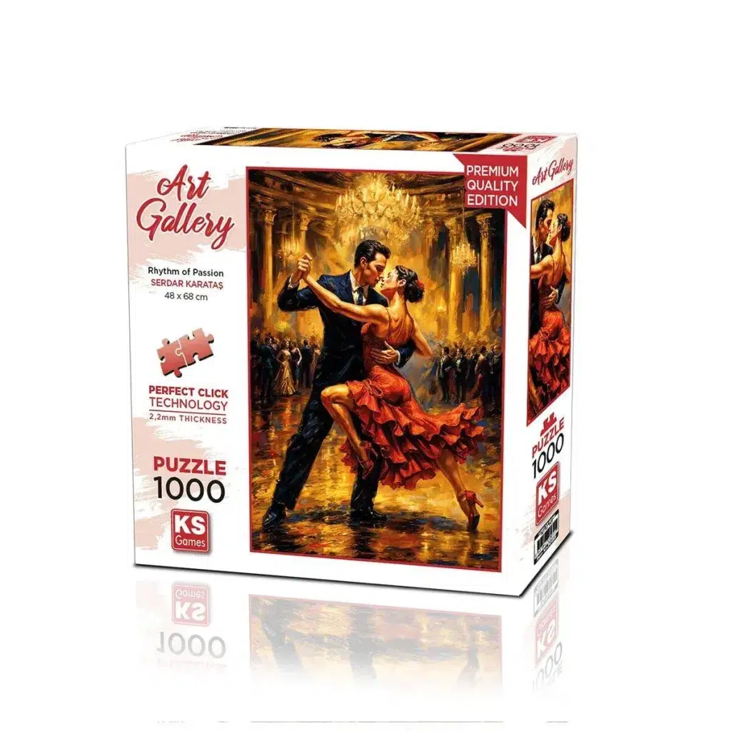 KS 1000 PCS PUZZLE ART GALLERY RHYTHM PASSION 20855