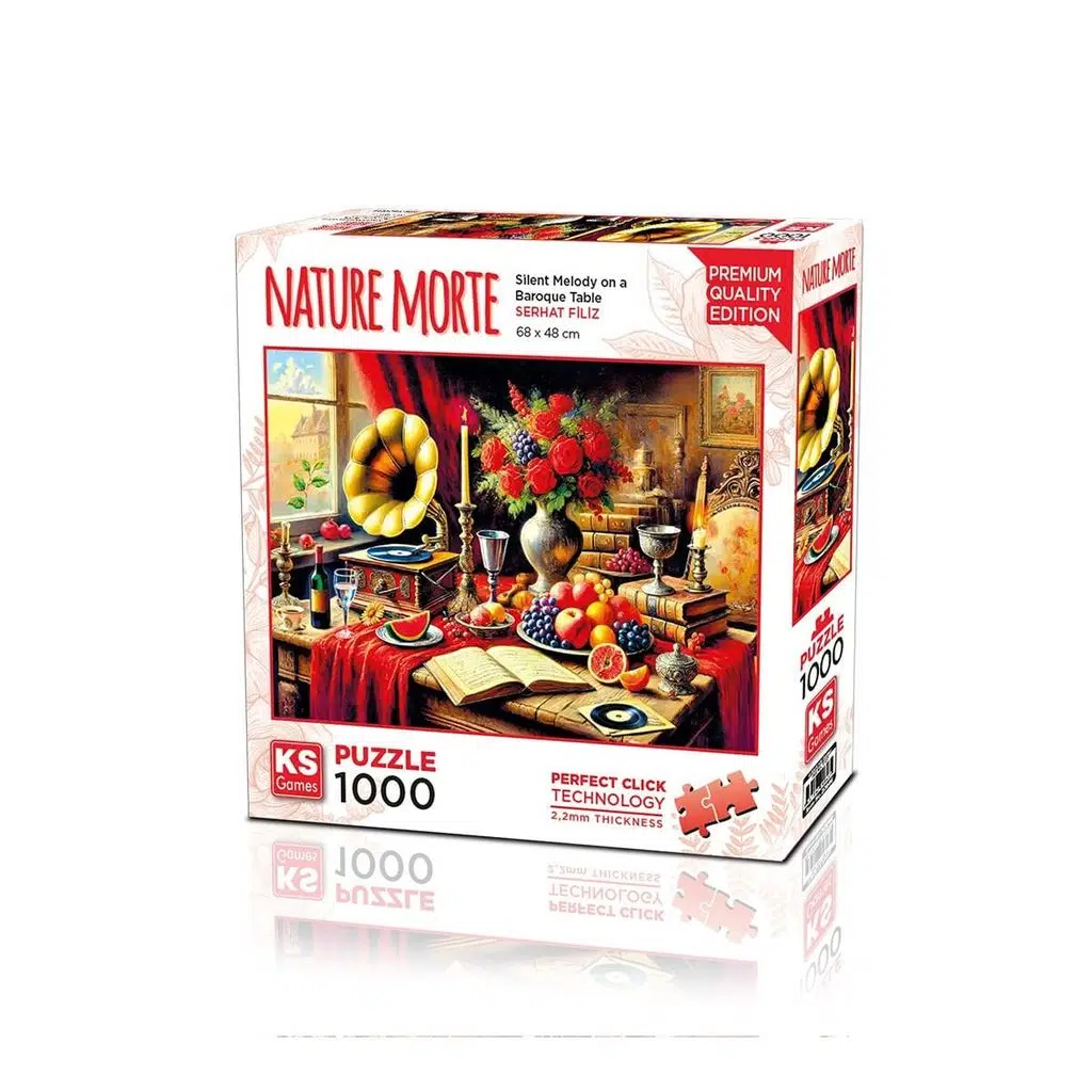KS 1000 PCS PUZZLE NATURE MORTE MELODY TABLE 20846
