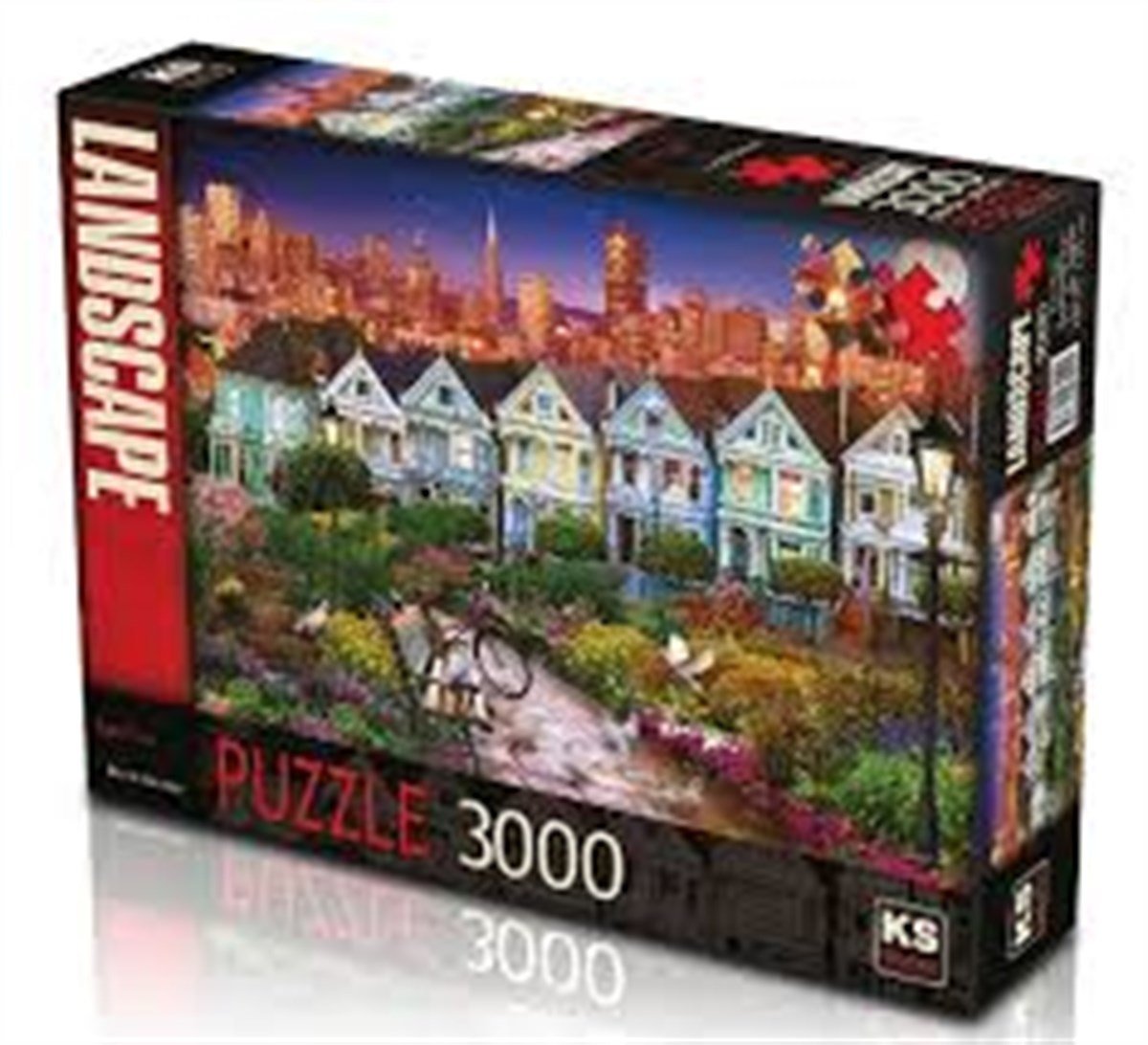 KS 3000 PCS PUZZLE 23001 (23001)SAN FRANSICCO