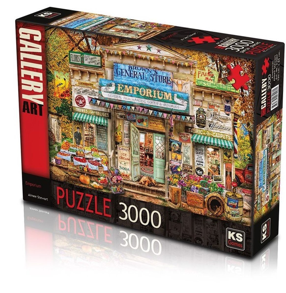 KS.PUZZLE 3000 PCS EMPORIUM T19 23007