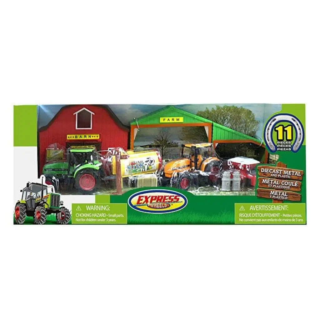 MEGA.TRAKTOR FARM SET 2 LI KUTULU 31119