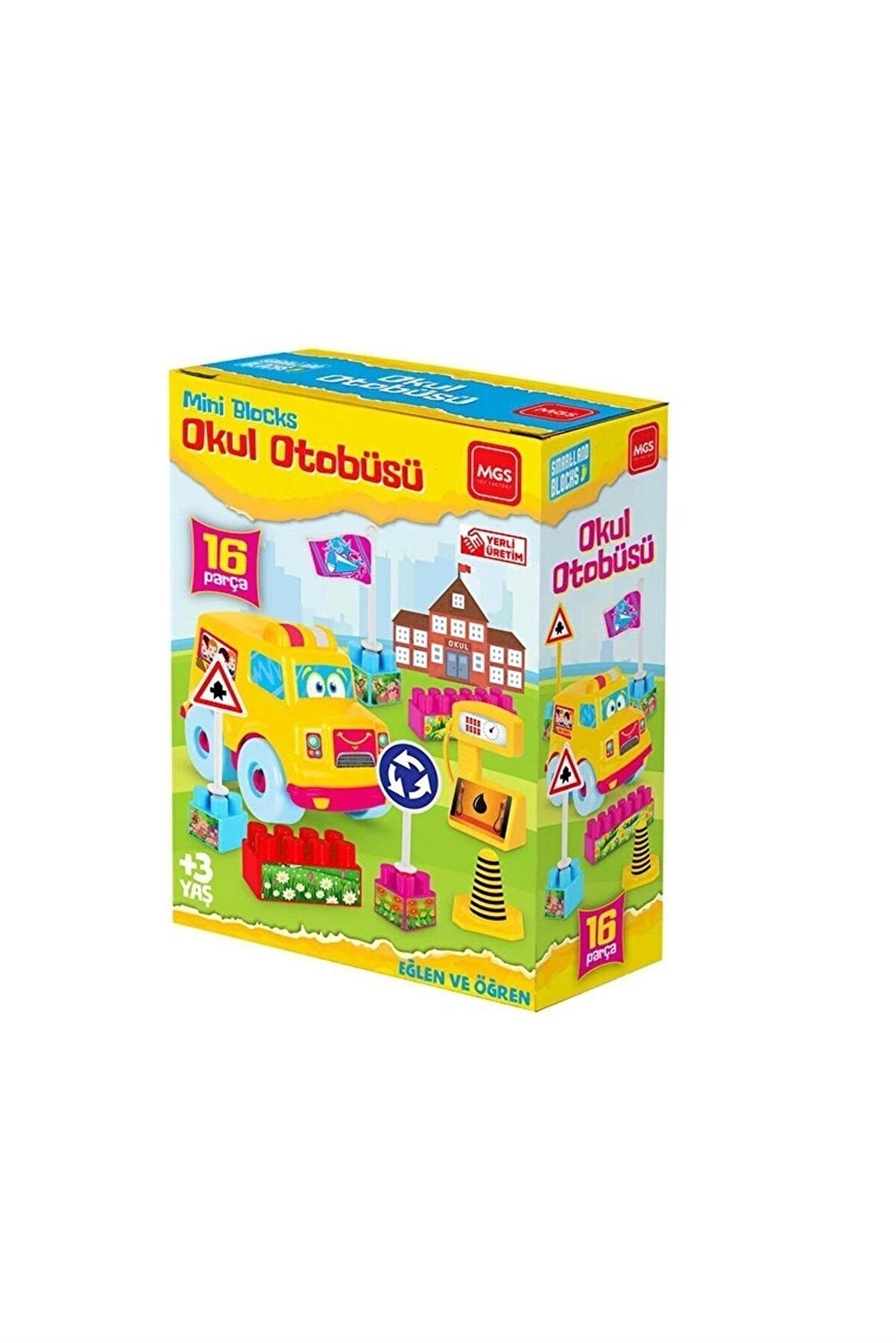 MGS.MINI BLOCKS OKUL OTOBUSU 03597 (10-3597)