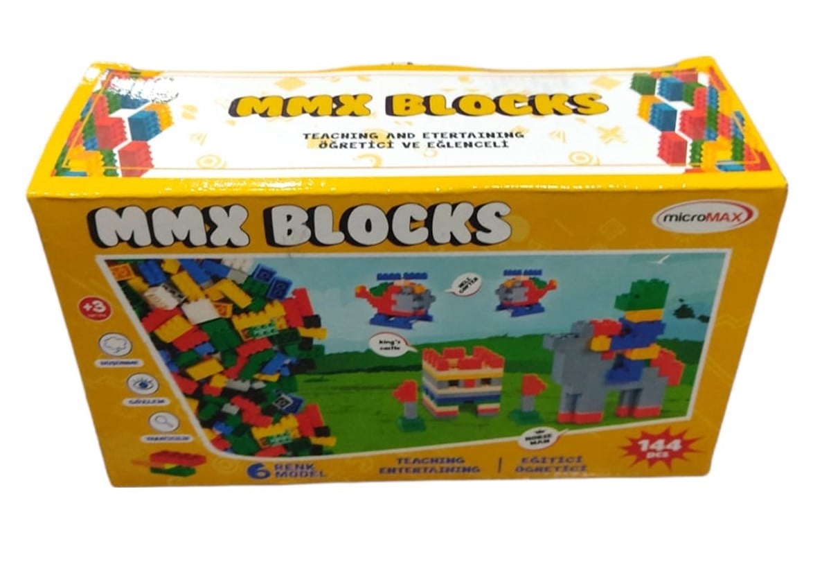 MMX BLOCKS 144 PCS KUTULU 02015 (02-015)