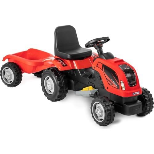 MMX ROMORKLU AKULU TRAKTOR KIRMIZI 01008
