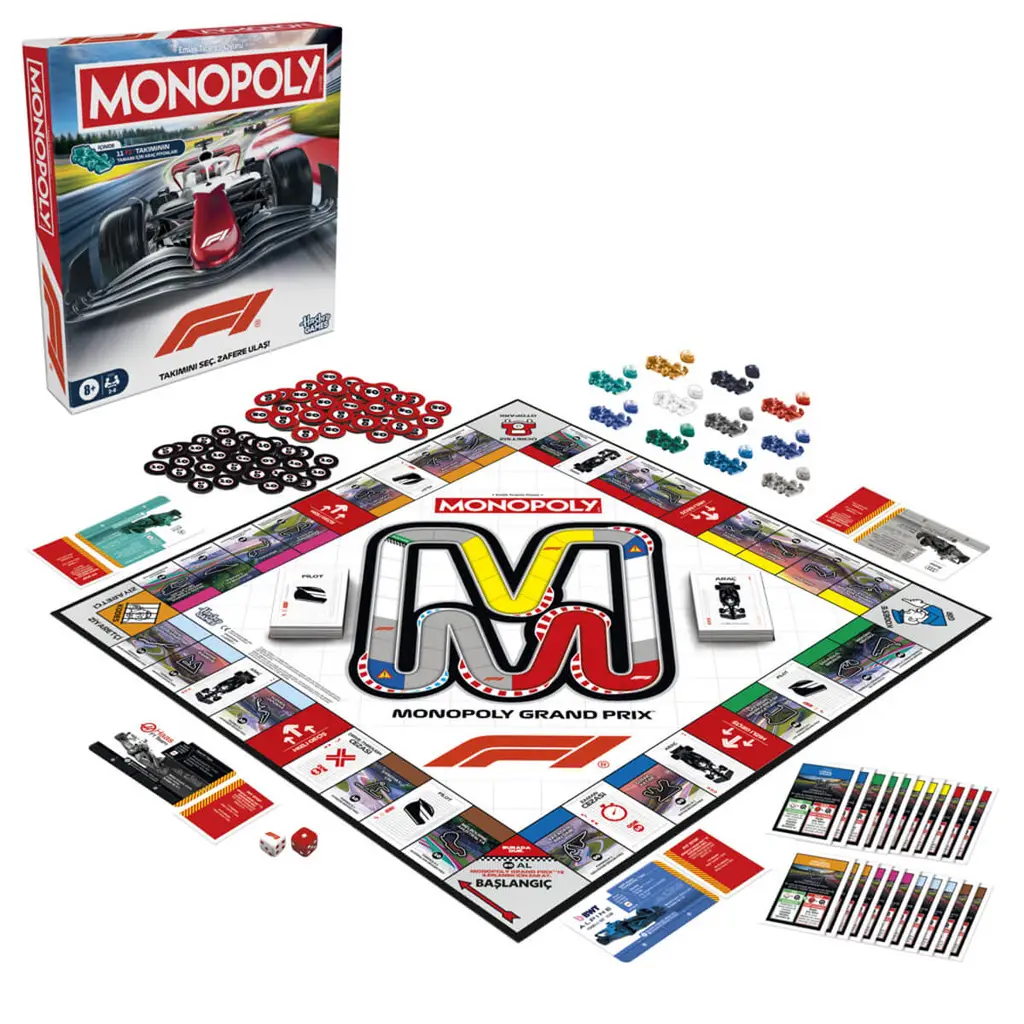 MONOPOLY FORMULA F1 44097 (G3437)