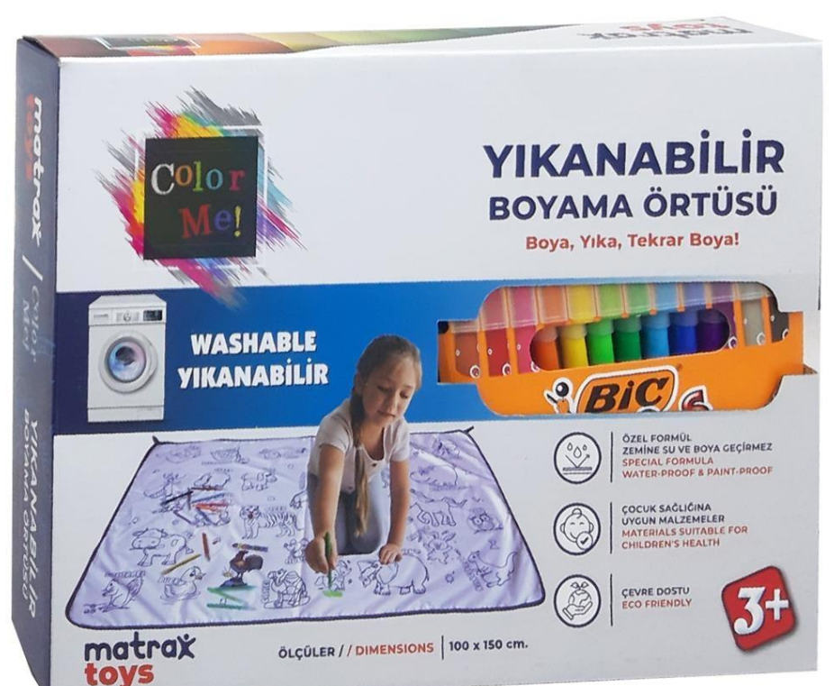 MTRX.YIKANABILIR BOYAMA HALI 00281 (281)