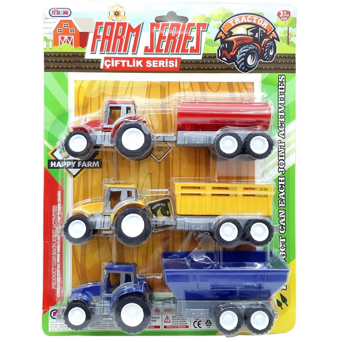NZM.3 LU TRAKTOR SETI PVC LI 62174 (NZM-174)