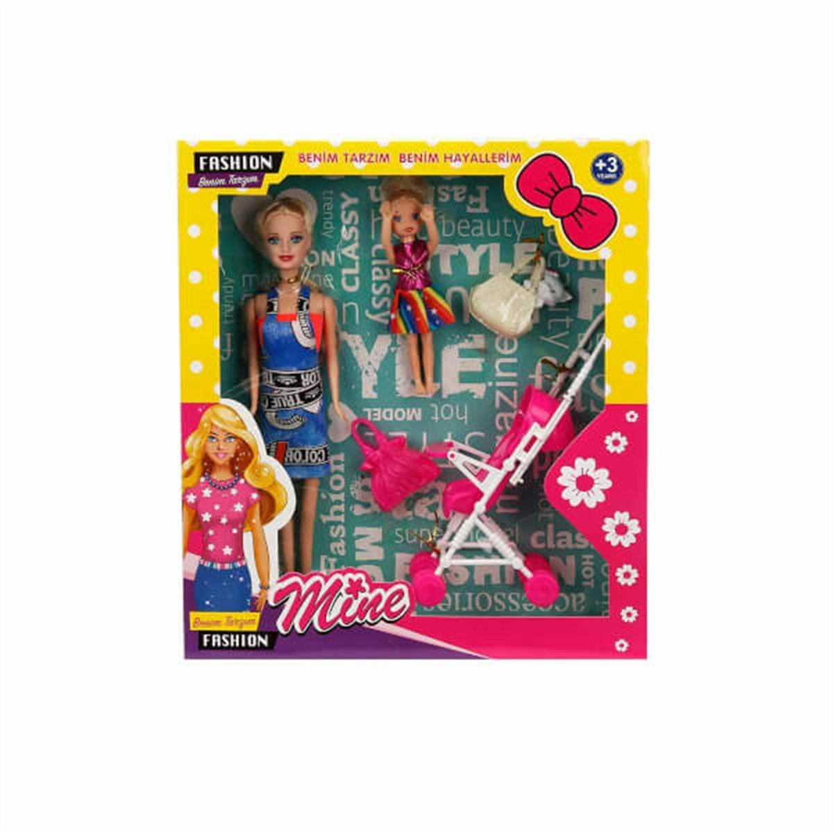 NZM.MINE PUSETLI BEBEK SET 62110 (NZM-110)